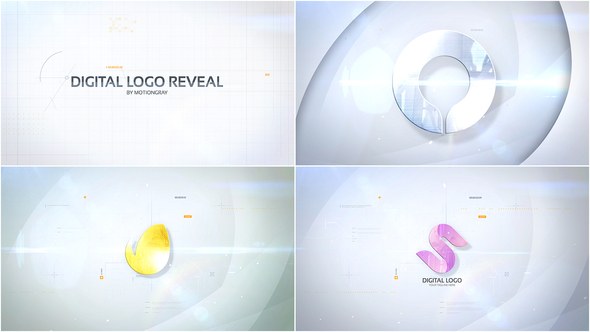 Videohive Digital Logo Reveal 29912928 Logo Stings template preview