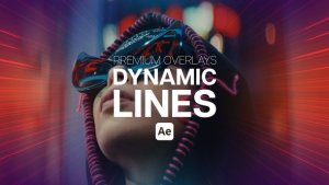 Videohive Premium Overlays Dynamic Lines Elements template preview