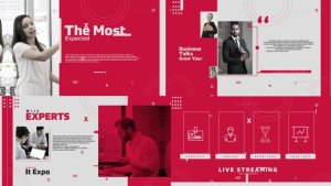 Videohive Business Event Intro V1 Video Displays template preview