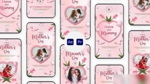 Videohive Mothers Day Instagram Story 57696192 Elements template preview