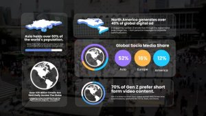 Videohive World Maps Infographic Elements template preview