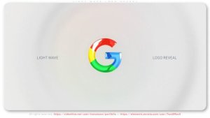 Videohive Light Wave Logo Reveal Logo Stings template preview