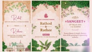 Videohive Indian Wedding Invitation | After Effect Templates Video Displays template preview