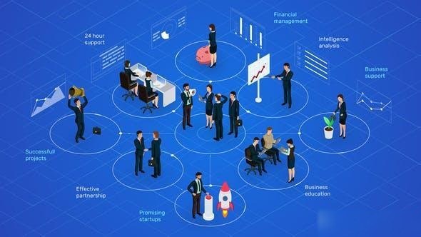 Videohive Business & Management Infographic And Concepts Openers template preview