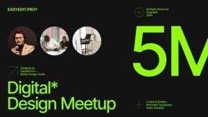 Videohive Digital Design Meetup Product Promo template preview