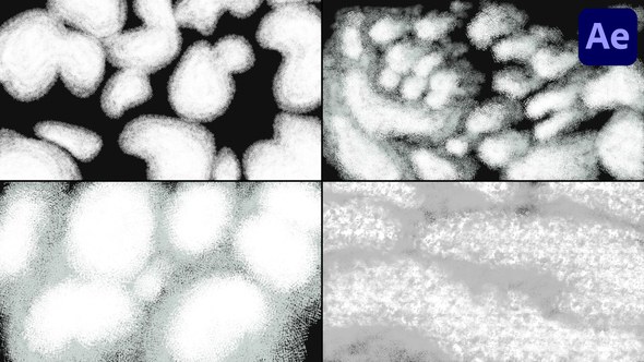 Videohive Melting Snow Transitions | After Effects Elements template preview