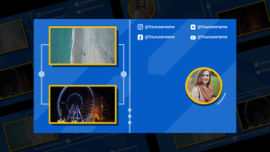 Videohive Creative Youtube End Screen Elements template preview