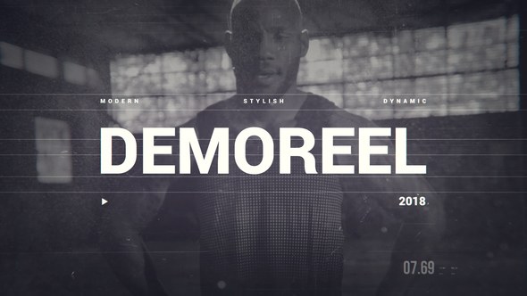 Videohive Dynamic Demo Reel Openers template preview
