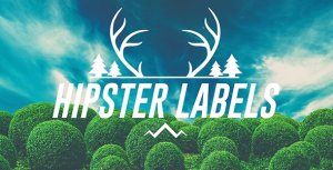 Videohive Hipster Labels Titles template preview