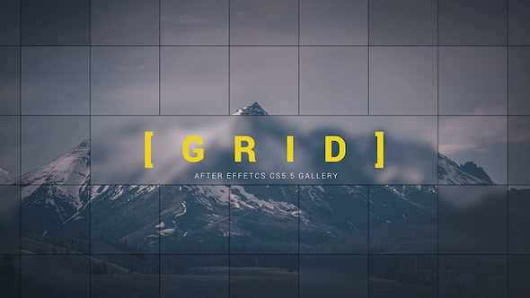 Videohive Grid Gallery Video Displays template preview