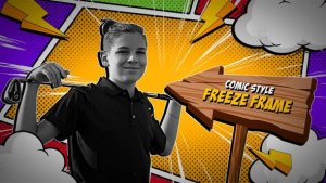 Videohive Freeze Frame | Comic Style Intro Openers template preview