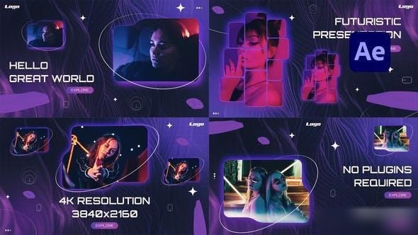 Videohive Simplicity Shapes Openers template preview