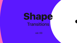 Videohive Shape Transitions Vol. 03 Elements template preview