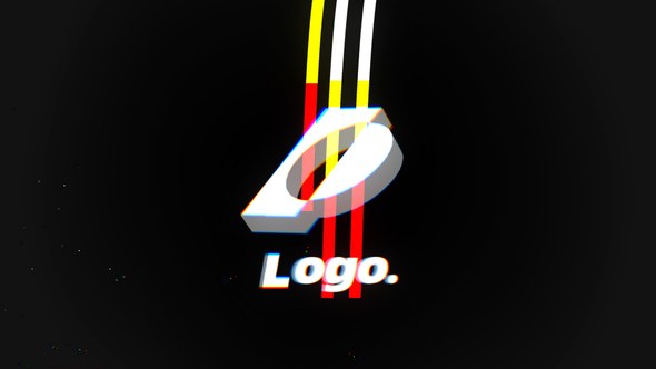 Videohive Cool Glitch Logo Titles Titles template preview