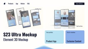 Videohive Mobile App Promo 45993284 Product Promo template preview