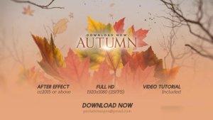 Videohive Autumn Titles 34094241 Openers template preview