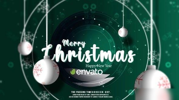 Videohive Christmas Countdown 40656853 Logo Stings template preview
