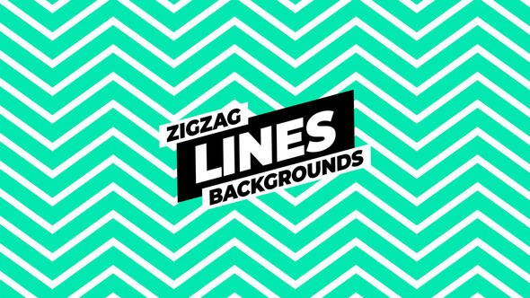 Videohive ZigZag Backgrounds 50935292 Elements template preview