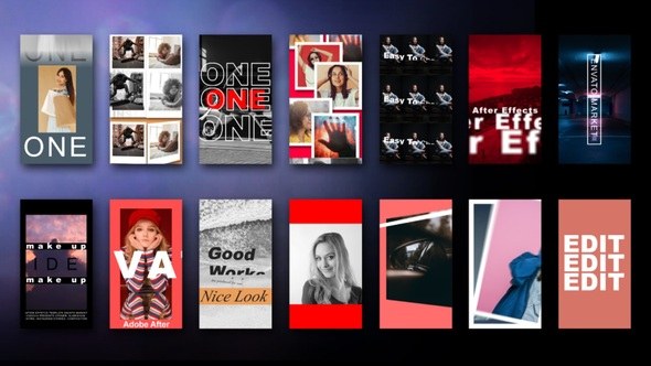 Videohive Minimal Instagram Stories 30246945 Product Promo template preview