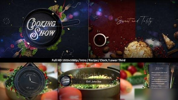 Videohive Cooking TV Show Pack 34301297 Openers template preview