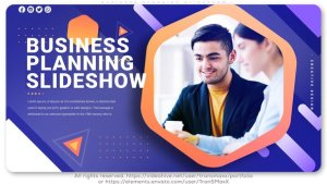Videohive Business Planning Slideshow Openers template preview