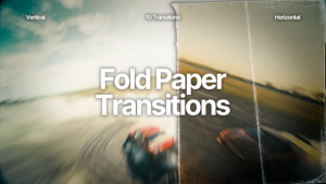 Videohive Fold Paper Transitions 58259208 Elements template preview