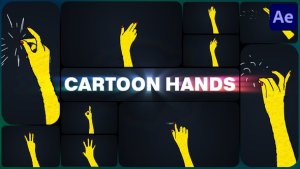 Videohive Cartoon Hands for After Effects Elements template preview