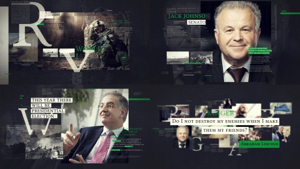Videohive Political Promo TV Openers template preview