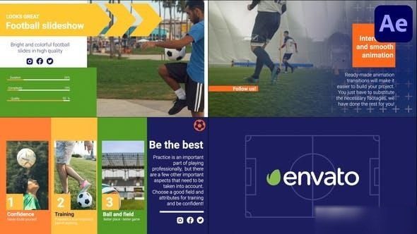 Videohive Football Slideshow | After Effects Openers template preview