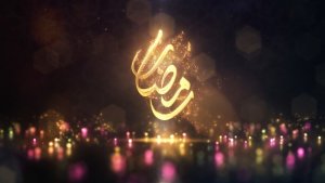Videohive Ramadan Kareem Particles Logo Intro Logo Stings template preview