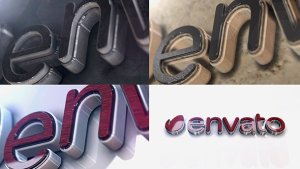 Videohive Elegant 3D Marble Logo Logo Stings template preview