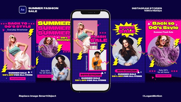 Videohive Fashion Sale 44198202 Broadcast-packages template preview