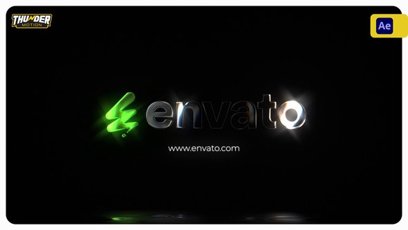 Videohive Crystal Shine Logo Reveal Logo Stings template preview