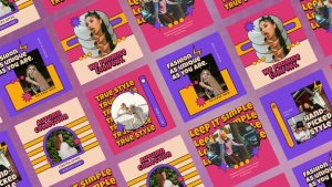 Videohive Lovely Fashion Instagram Post Product Promo template preview