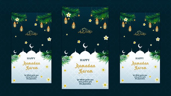Videohive Ramadan Intro Instagram Version 56853159 Ramadan template preview