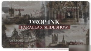 Videohive Drop Inks Parallax Showreel Openers template preview