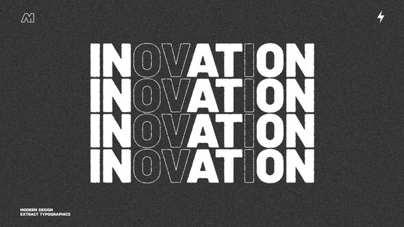 Videohive Extra Typography | After Effects Titles template preview