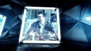 Videohive Neon Showcase Video Displays template preview