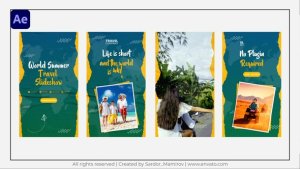 Videohive Travel Instagram Story 47383372 Video Displays template preview