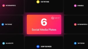 Videohive Social Media Elements Vol. 04 Elements template preview