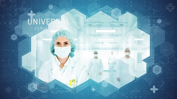 Videohive Medical Technology Promo Video Displays template preview