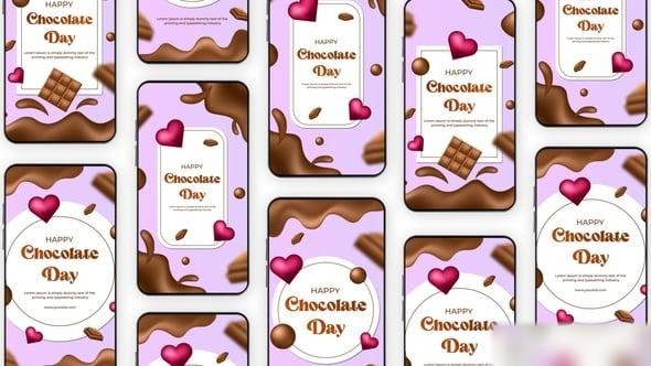 Videohive Valentine Chocolate Day Instagram Story