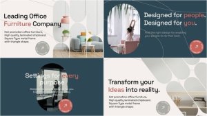 Videohive Office Furniture Promo 38269287 Product Promo template preview
