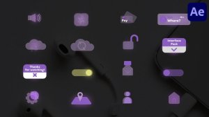 Videohive Interface Pack for After Effects Elements template preview
