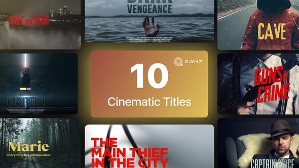 Videohive Cinematic Titles Vol. 01 Titles template preview