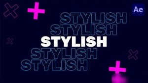 Videohive Stylish Typography Intro 39144929 Openers template preview