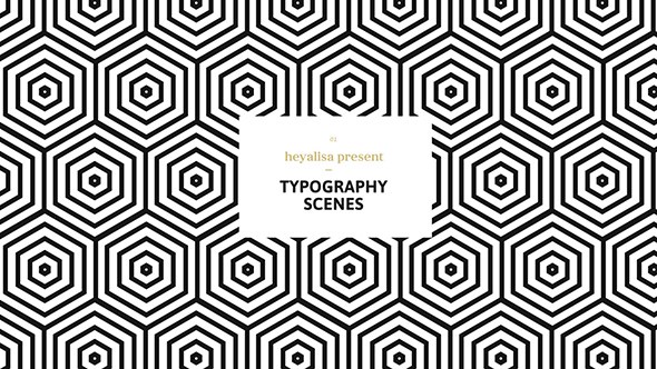 Videohive Grafica / Minimalistic Typography Scenes Openers template preview