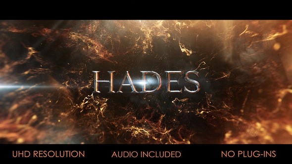 Videohive Blockbuster Reveal Logo Stings template preview
