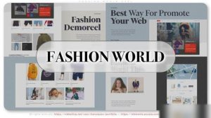 Videohive Fashion World Reel Openers template preview