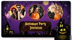 Videohive Halloween Party Promo 48478425 Openers template preview